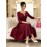 Women's Elegant 50s, 60s, Retro Pleated Wedding Party Date Evening Gown Dress, Fashionable Waist-Cinching Flowy Temperamental Cocktail Lace-Up Backless Aesthetic Longline Maxi