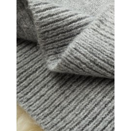 New Retro Buttoned Sweater Women's Fashionable Cardigan Top Soft and Cozy Knitwear